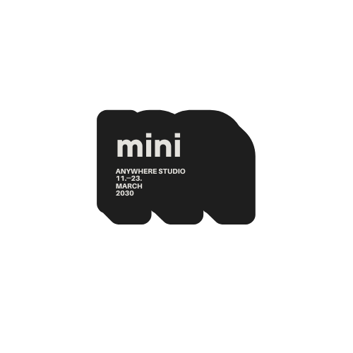 Simple Typography Minimalist Art Gallery Brand Logo